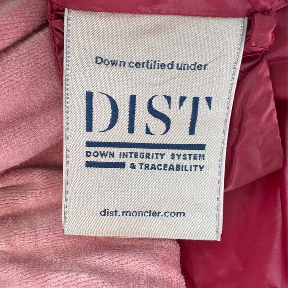 NWT Moncler Purple & Pink Mixed Media Sleeveless Velvet Short Vest L - Picture 10 of 15